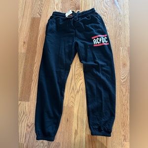 AC/DC sweatpants new with tags